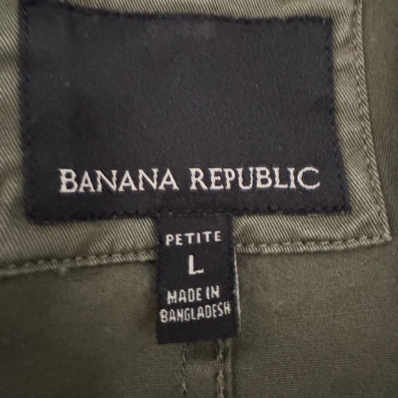 Banana Republic Women’s Utility Jacket in Olive Petite Large - Picture 4 of 7